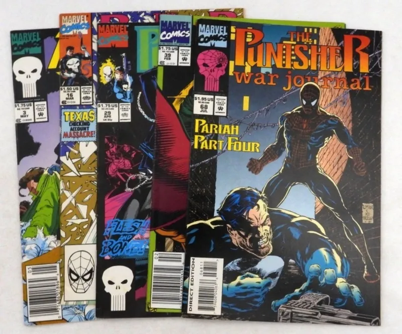 Marvel Comics The Punisher Lot - 5 Issues from auction in Ottawa, Ohio — image 43