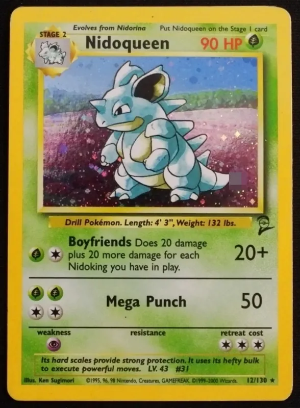 Holo Nidoqueen Card Base Set 2 from auction in Ottawa, Ohio — image 9