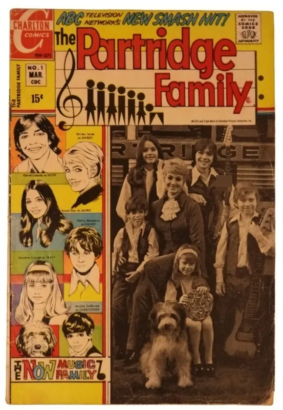 1971 The Partridge Family Charlton Comic from auction in Ottawa, Ohio — image 3