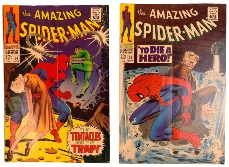 2-1967 Amazing Spider-Man #52 & #54  Marvel from auction in Ottawa, Ohio — image 22