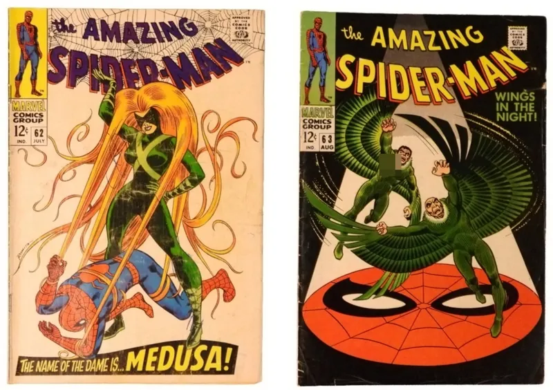 2-1968 Amazing Spider-Man #62 & #63 Marvel from auction in Ottawa, Ohio — image 25