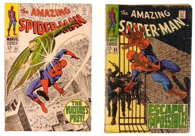 2-1968 Amazing Spider-Man #64 & #65 Marvel from auction in Ottawa, Ohio — image 26