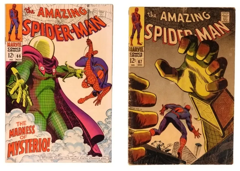 2-1968 Amazing Spider-Man #66 & #67 Marvel from auction in Ottawa, Ohio — image 27