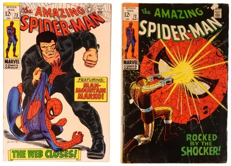 2-1969 Amazing Spider-Man #72 & #73 from auction in Ottawa, Ohio — image 30