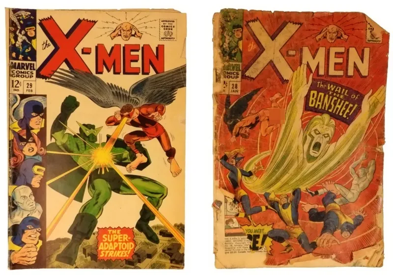 2-1967 X-Men #28 & #29 Marvel from auction in Ottawa, Ohio — image 42