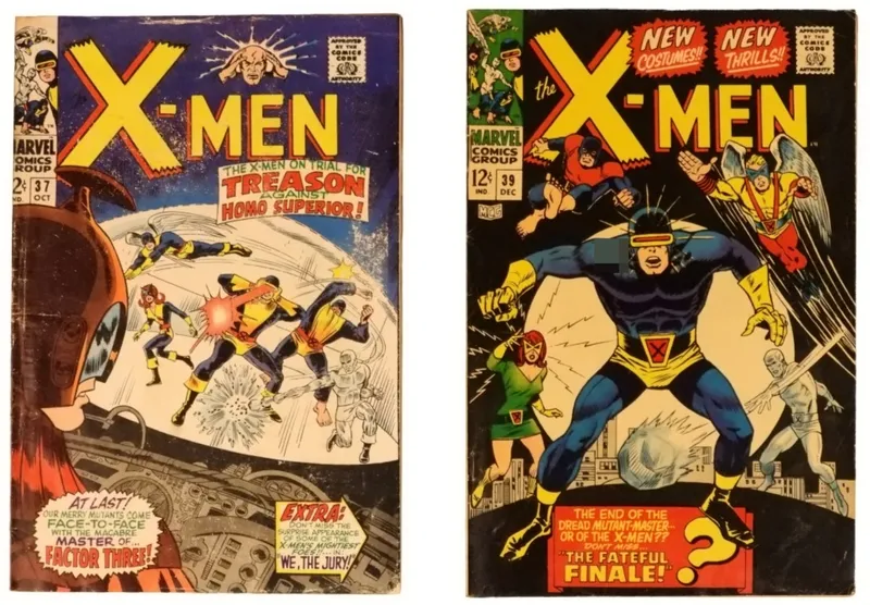 2-1967 X-Men #37 & #39 Marvel from auction in Ottawa, Ohio — image 46