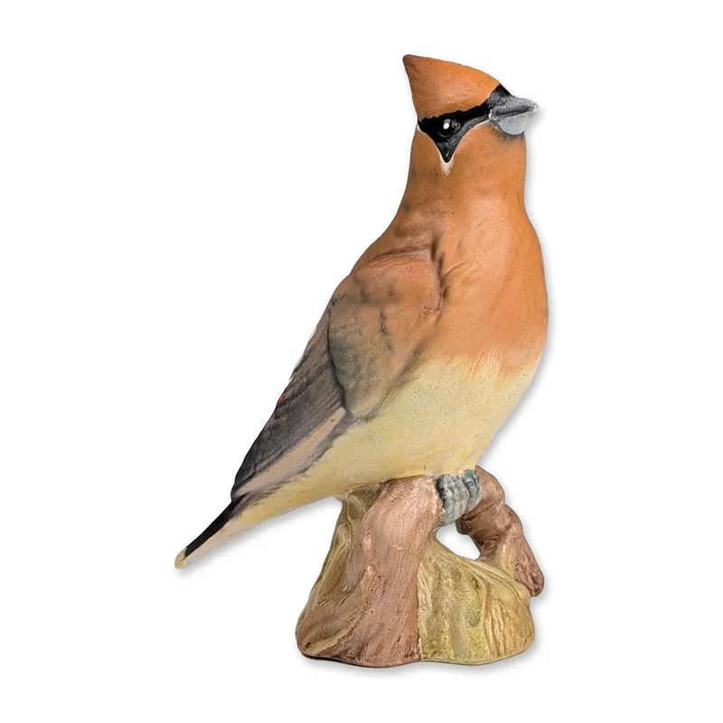 Beswick by Graham Tongue American Bird Series Figurine, Cedar Waxwing 2184 from auction in Hollywood, Florida — image 11
