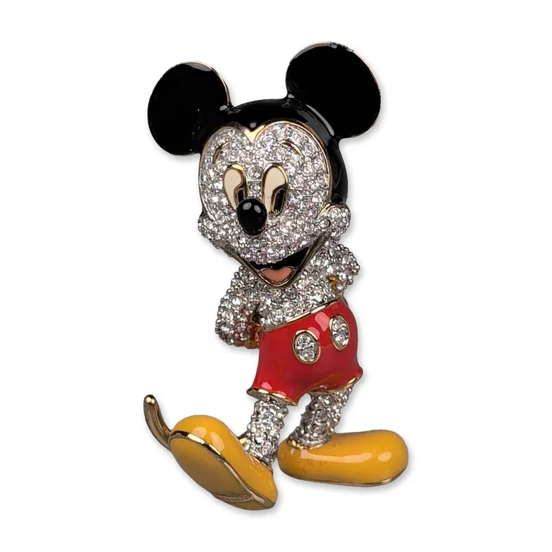 Arribas Brothers Disney Swarovski Jeweled Mickey Mouse Figurine from auction in Hollywood, Florida — image 18