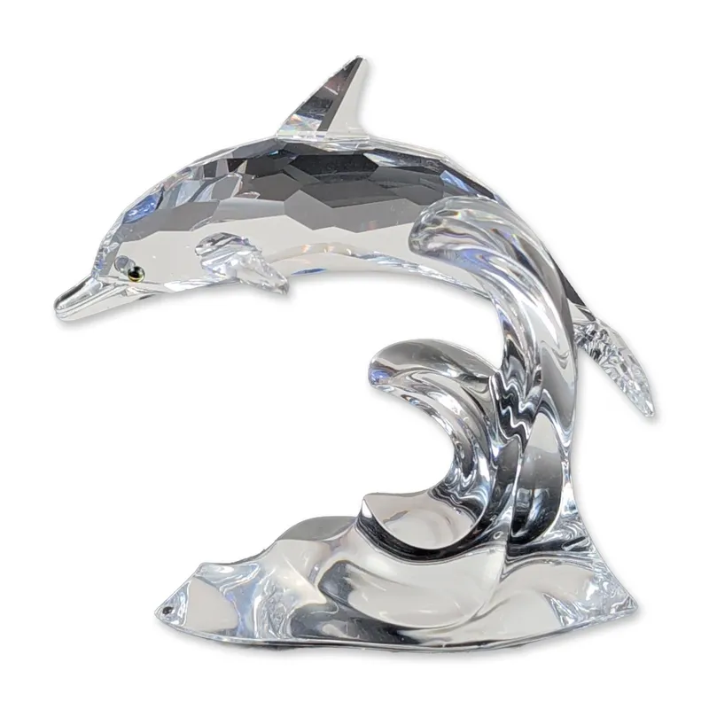Swarovski Silver Crystal Leaping Dolphin Figurine from auction in Hollywood, Florida — image 25