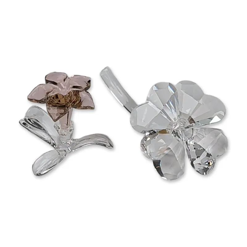 Two Swarovski Crystal Flower and Clover Figurines from auction in Hollywood, Florida — image 33