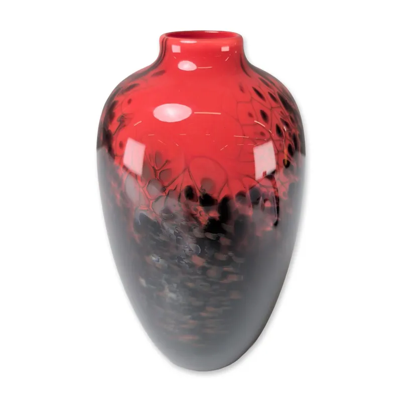 Hugh Jenkins and Stephanie Ross Hawaiian Art Glass Vase from auction in Hollywood, Florida — image 2