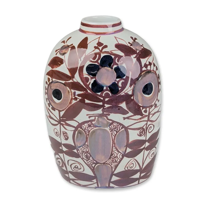 Royal Copenhagen Kari Christensen Faience Baca Vase from auction in Hollywood, Florida — image 38