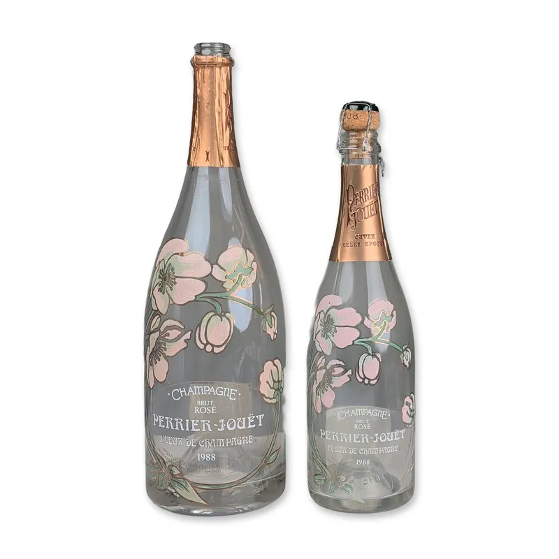 2pc 1988 Perrier-Jouet Fleur de Champagne Brut Rose Bottles from auction in Hollywood, Florida — image 34