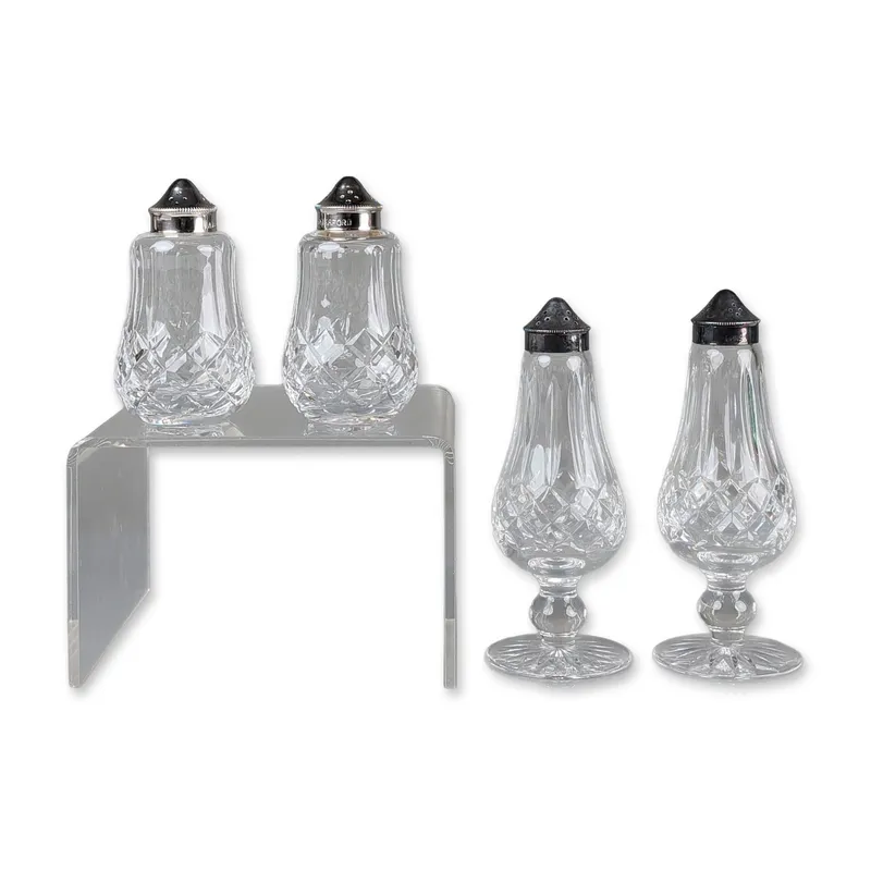 2 Pairs of Waterford Lismore Crystal Shaker Sets from auction in Hollywood, Florida — image 22