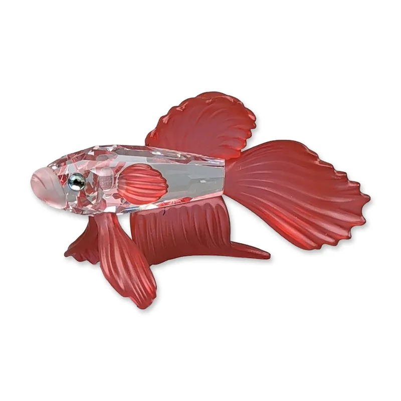 Swarovski Crystal Figurine, Red Siamese Fighting Fish from auction in Hollywood, Florida — image 28