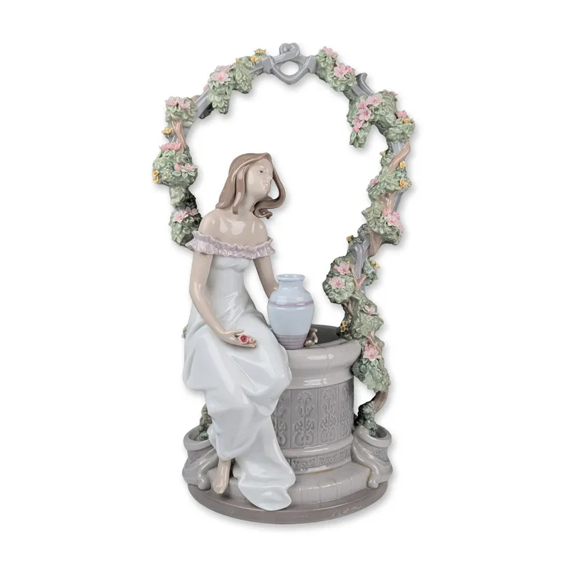 Lladro Porcelain Sculpture, A Wish For Love 01006562 from auction in Hollywood, Florida — image 41
