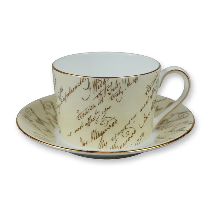 2pc Josiah Wedgwood Bicentenary Celebration Bone China Cup and Saucer from auction in Hollywood, Florida — image 28