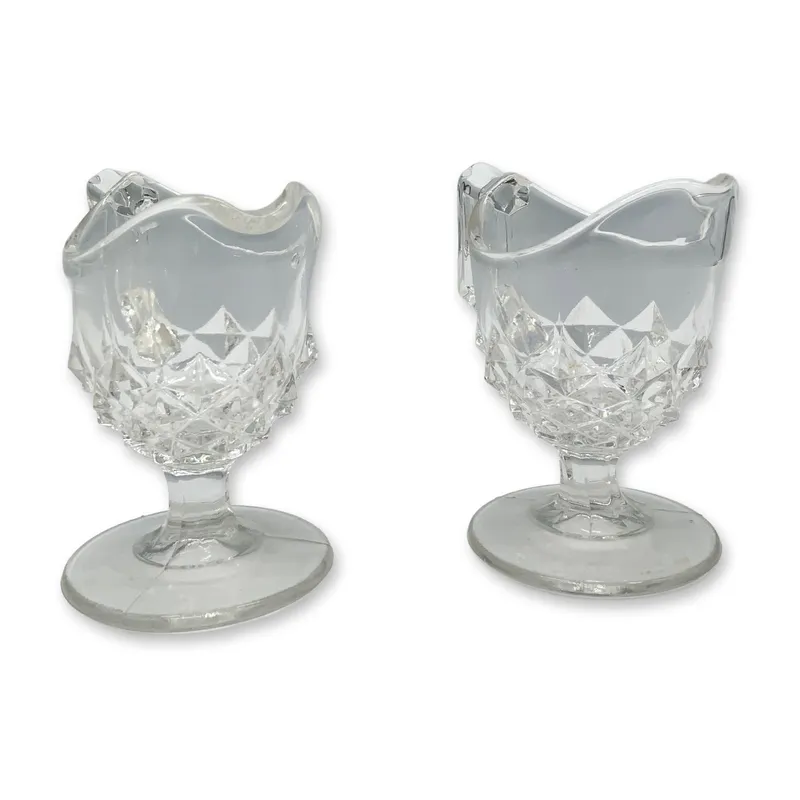 Pair of Art Glass Children's Creamer Jugs from auction in Hollywood, Florida — image 31