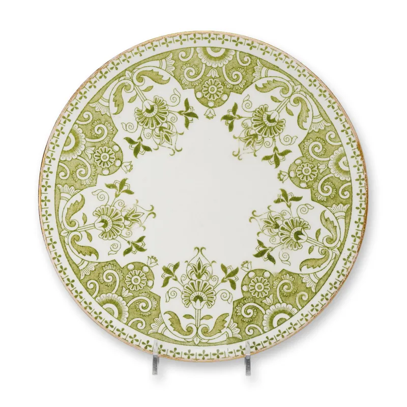 Wedgwood Aesthetic Movement Bone China Transferware Plate, circa 1878 from auction in Hollywood, Florida — image 42