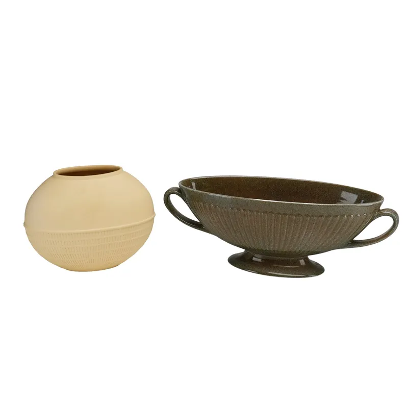 2pc Wedgwood Ceramic Vase and Bowl from auction in Hollywood, Florida — image 36