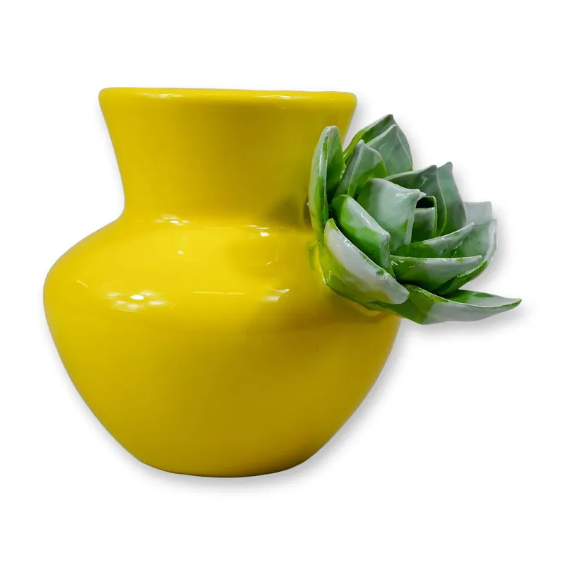 Anthropologie Sculpted Succulent Stoneware Vase from auction in Hollywood, Florida — image 23