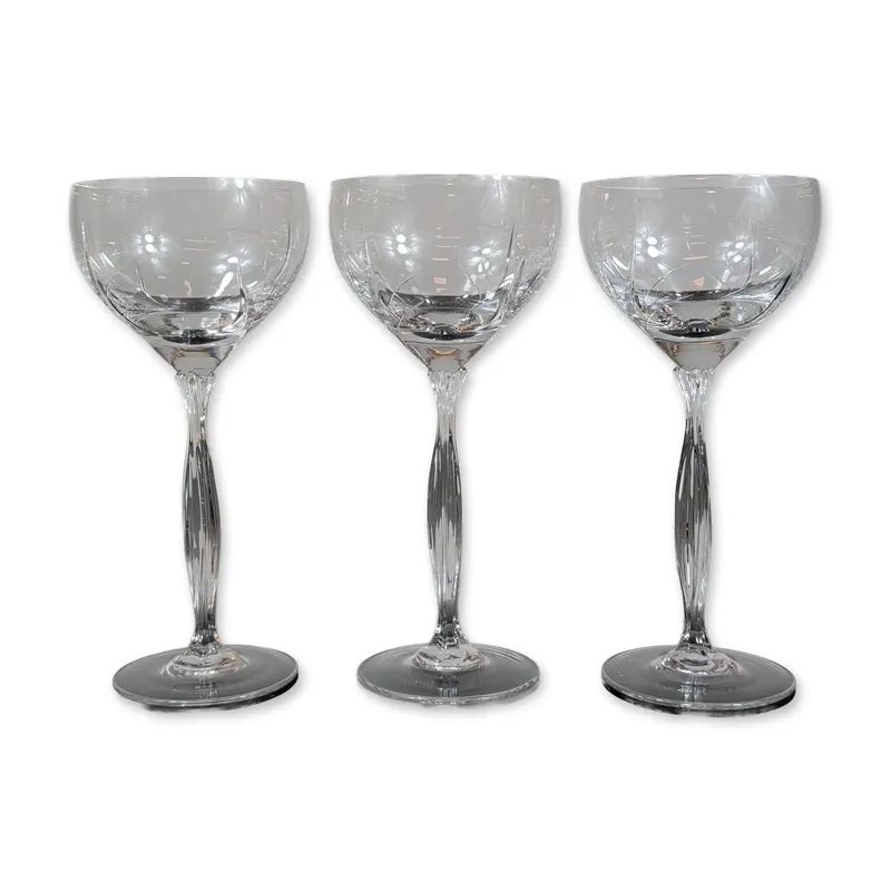 Trio of Spiegelau Vesta Crystal Water Goblets from auction in Hollywood, Florida — image 40