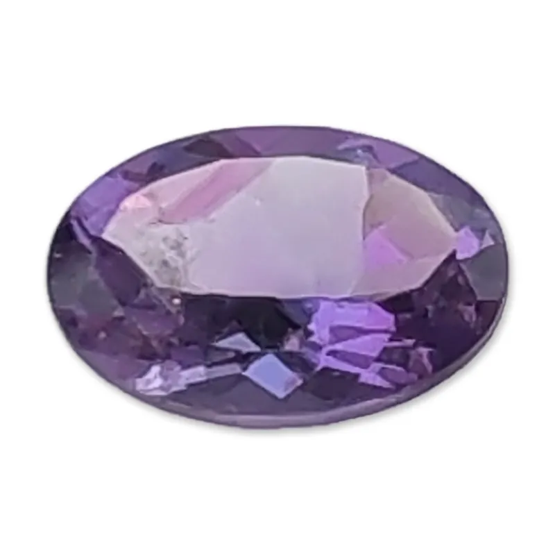 Oval Faceted Purple Amethyst Gemstone from auction in Hollywood, Florida — image 40