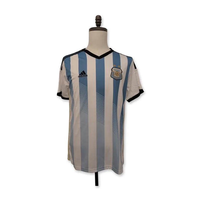 Lionel Messi Signed Argentina Soccer Jersey from auction in Hollywood, Florida — image 3