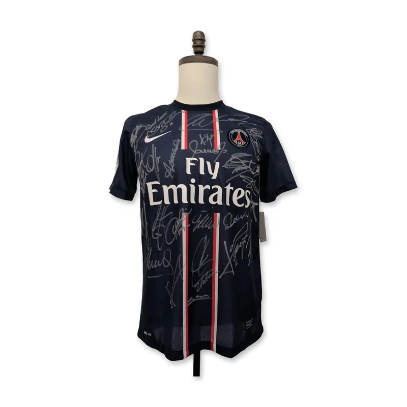 Nike 2012-2013 PSG Signed David Beckham Soccer Jersey from auction in Hollywood, Florida — image 48