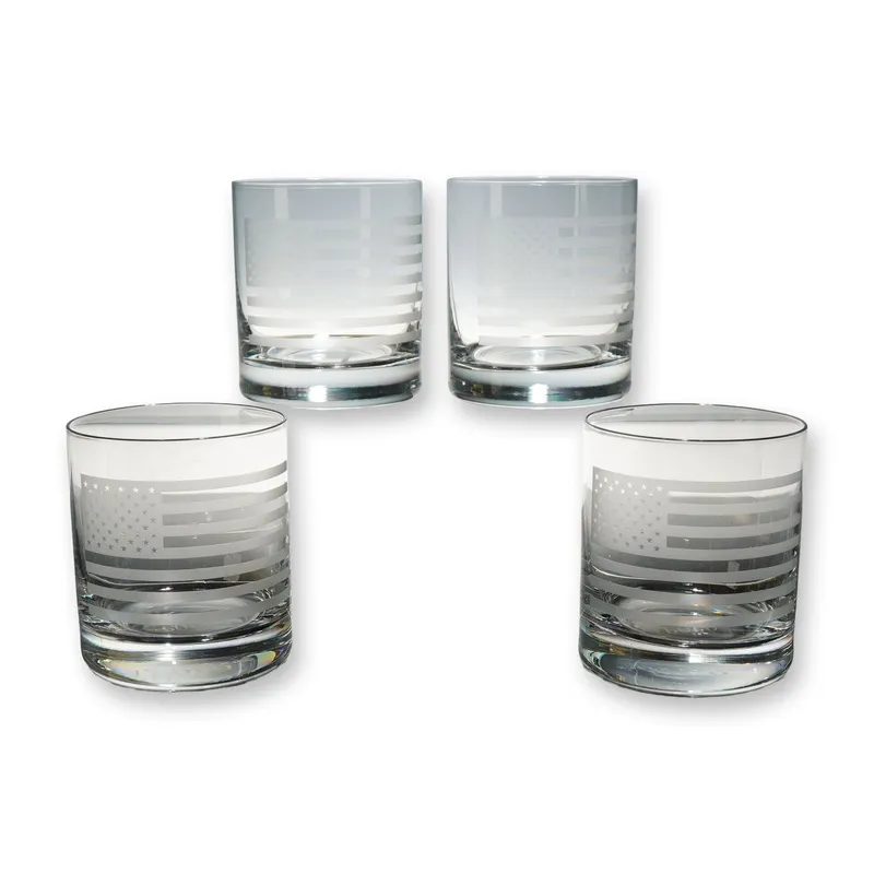 4pc Ralph Lauren Polo Crystal Rocks Glasses from auction in Hollywood, Florida — image 21