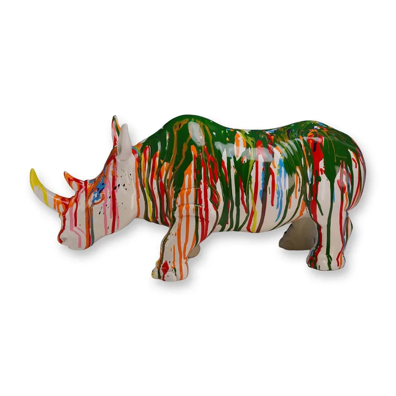 Kare Design Modern Rhino Colore Figurine from auction in Hollywood, Florida — image 41
