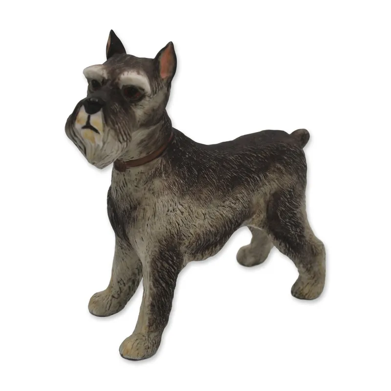 Boehm Porcelain Schnauzer Dog Sculpture, 1980 from auction in Hollywood, Florida — image 7