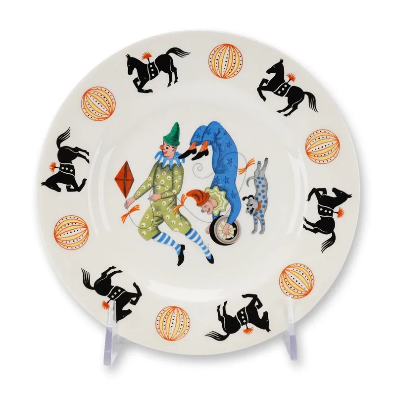 Wedgwood Big Top Nursery Ware Circus Plate from auction in Hollywood, Florida — image 3