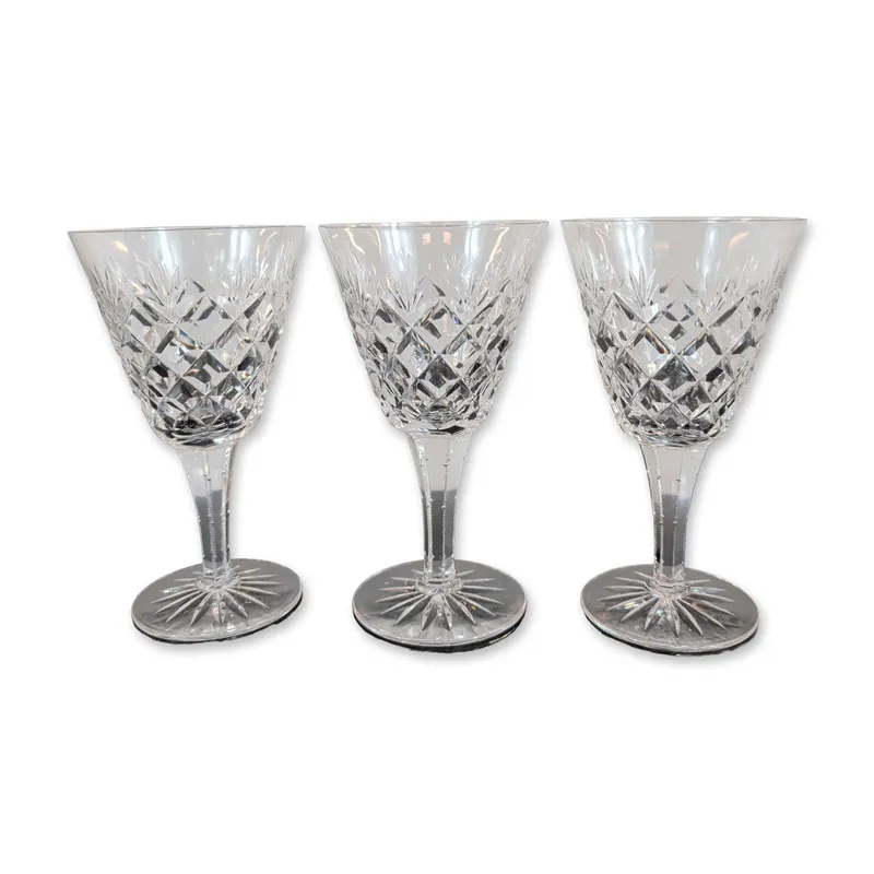 Trio of Crystal Goblets from auction in Hollywood, Florida — image 25
