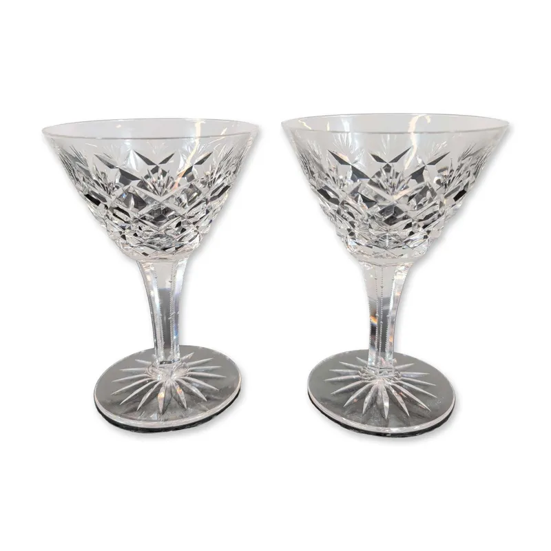Pair of Cut Crystal Stemware Glasses from auction in Hollywood, Florida — image 29