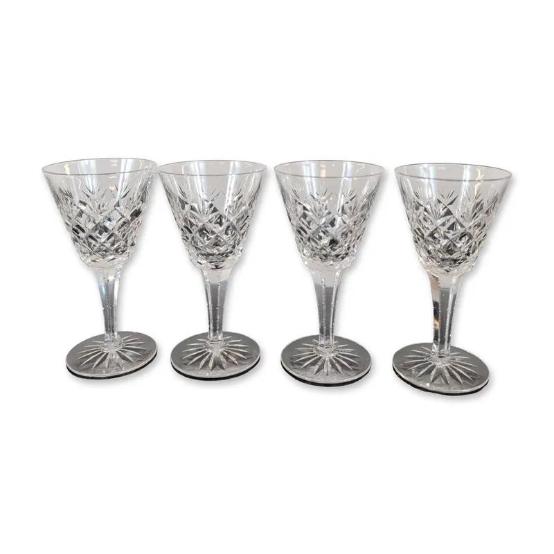 4pc Cut Crystal Stemware Glasses from auction in Hollywood, Florida — image 45