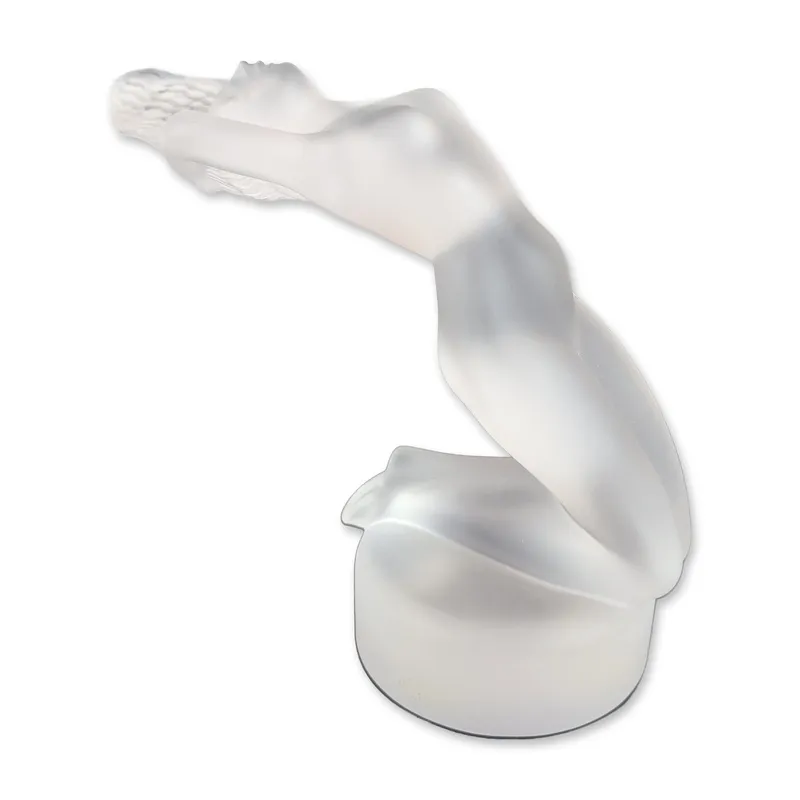 Lalique France Frosted Crystal Nude Figurine from auction in Hollywood, Florida — image 5