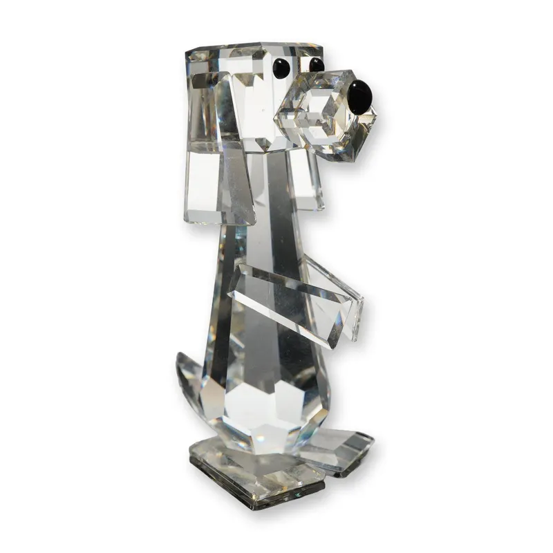 Swarovski Silver Crystal Tall Dog Pluto Figurine from auction in Hollywood, Florida — image 14