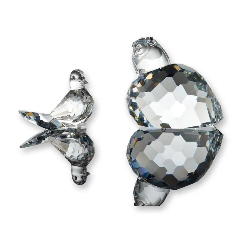 2pc Swarovski Crystal Partridge and Fantail Dove Figurines from auction in Hollywood, Florida — image 41