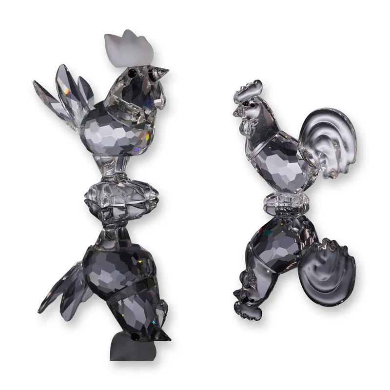 Two Swarovski Crystal Rooster Figurines from auction in Hollywood, Florida — image 48