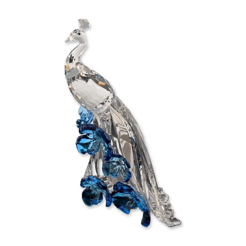 Swarovski SCS 2015 Crystal Figurine, White Peacock from auction in Hollywood, Florida — image 1