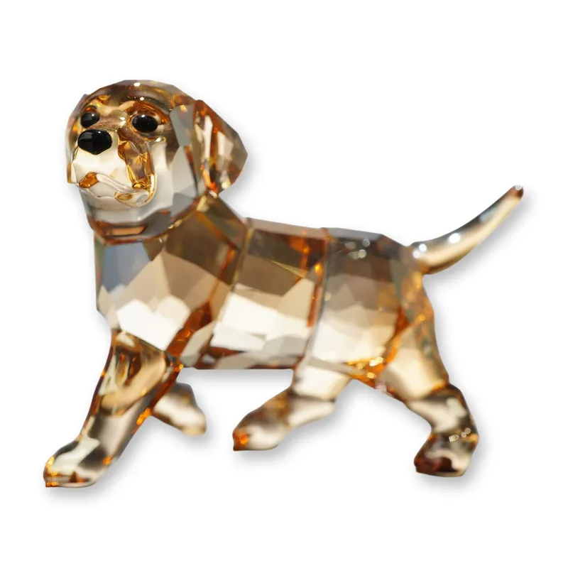 Swarovski Crystal Golden Retriever Puppy Figurine from auction in Hollywood, Florida — image 7