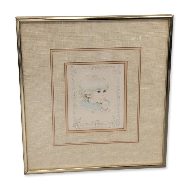 Mary Vickers, Hold me Limited Edition Lithograph from auction in Hollywood, Florida — image 36