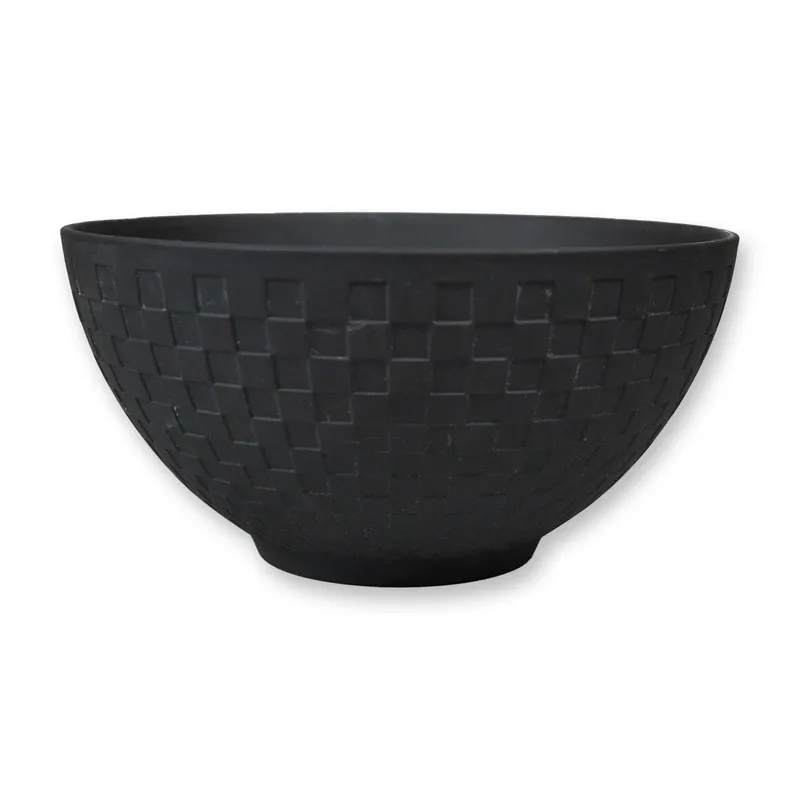Wedgwood Night and Day Black Basalt Stoneware Serving Bowl from auction in Hollywood, Florida — image 14