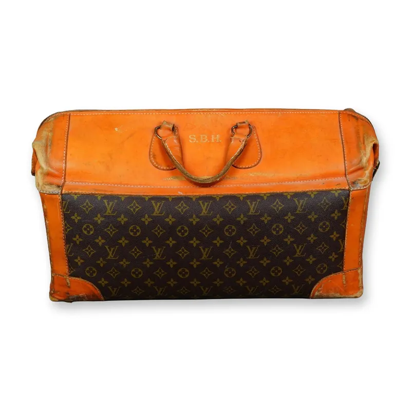 Louis Vuitton French Company Monogram Travel Bag from auction in Hollywood, Florida — image 3