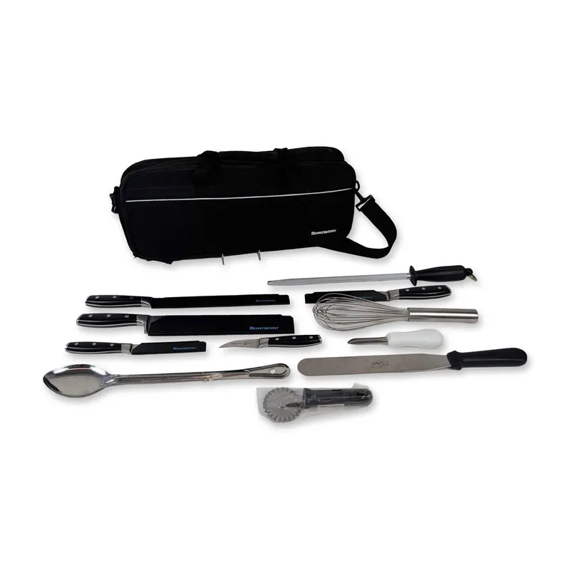 11pc Messermeister Avanta Culinary Knife Set and Culinary Tools with Satchel from auction in Hollywood, Florida — image 20