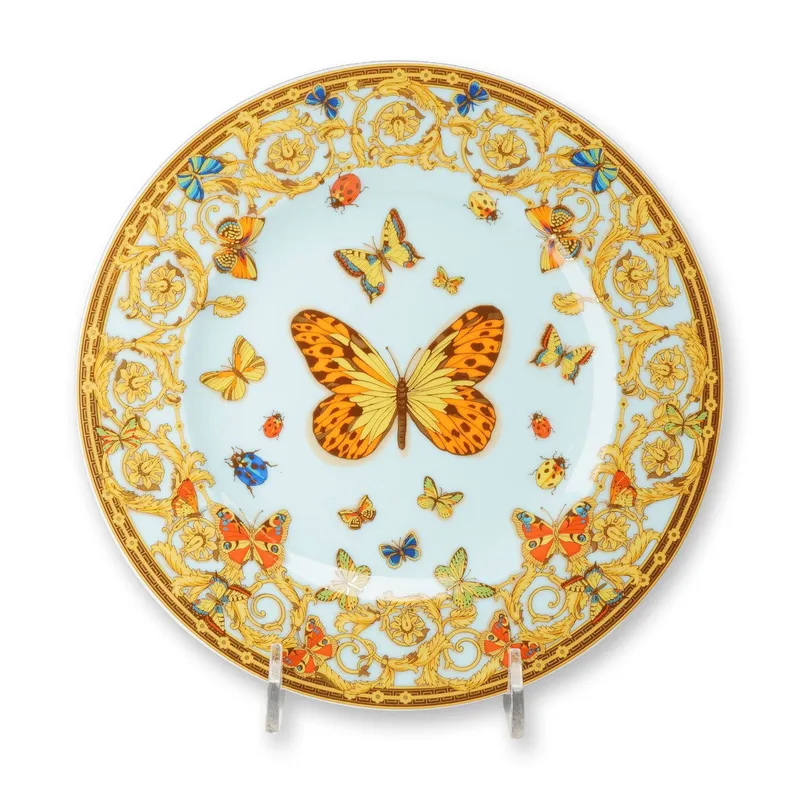 Rosenthal Versace Le Jardin de Versace Bread and Butter Plate from auction in Hollywood, Florida — image 4
