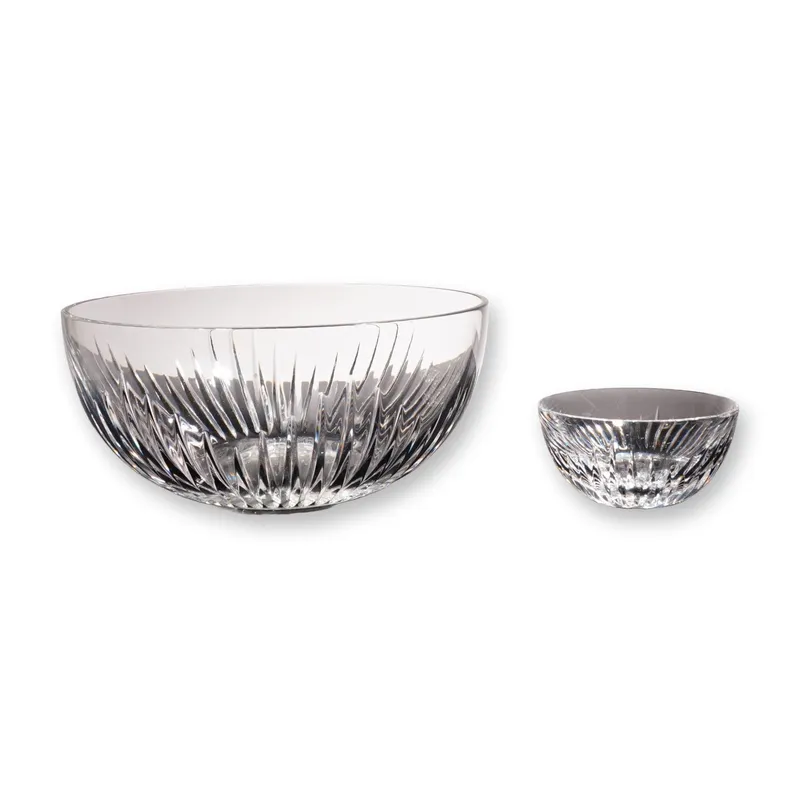 2pc Baccarat Crystal Bowls, Massena from auction in Hollywood, Florida — image 28