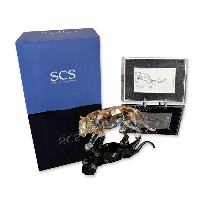 Swarovski Crystal SCS 2010 Annual Edition Figurine, Tiger from auction in Hollywood, Florida — image 48