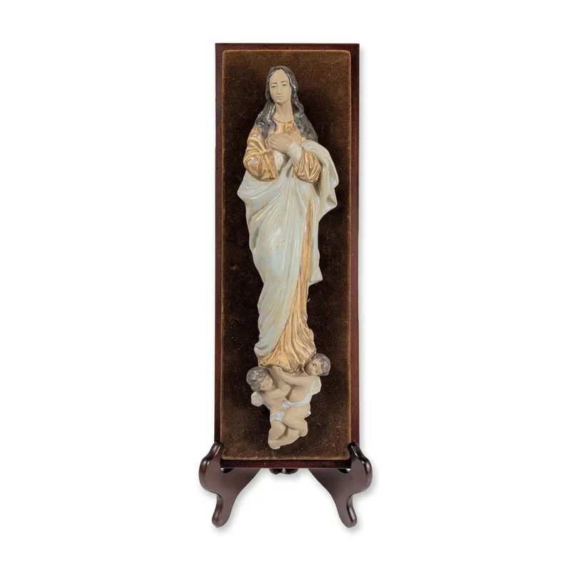 Lladro Holy Virgin Immaculate Conception Plaque from auction in Hollywood, Florida — image 9